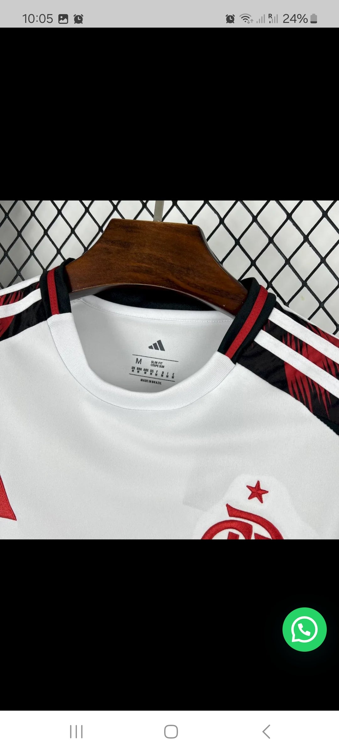 Flamengo 2025 branca
