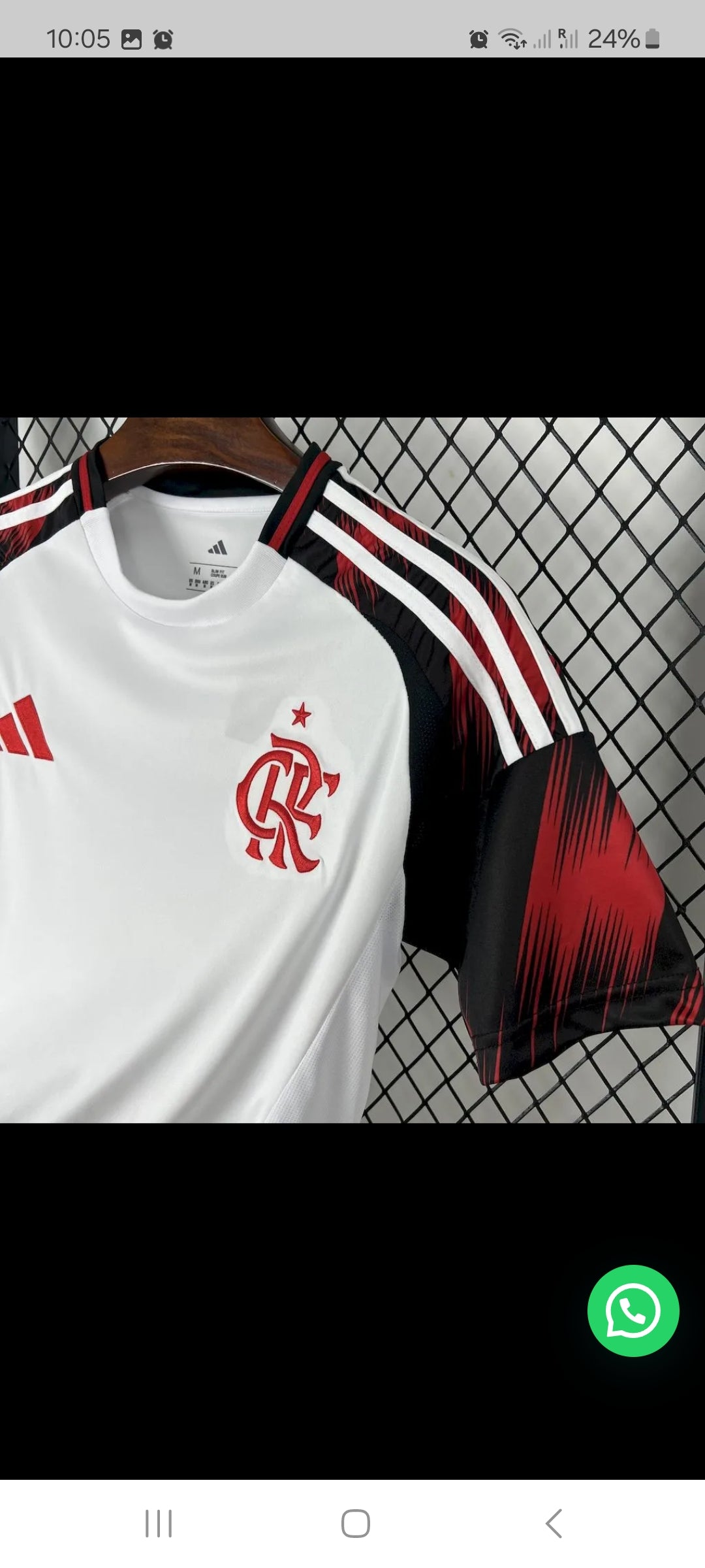 Flamengo 2025 branca